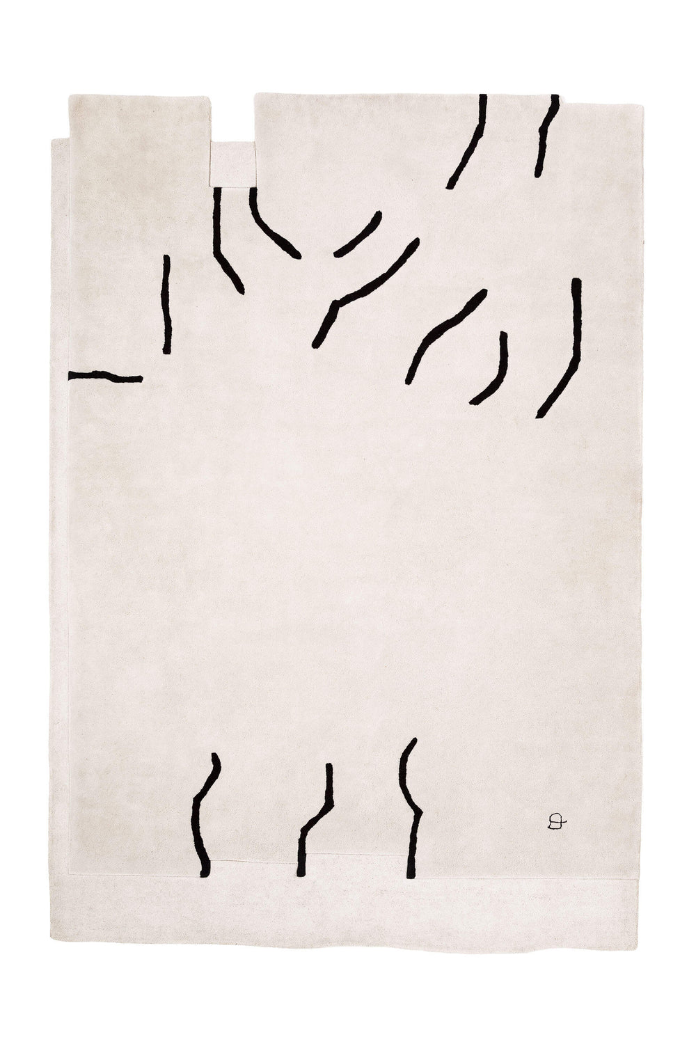 Alfombra Chillida Gravitación Tinta 1996