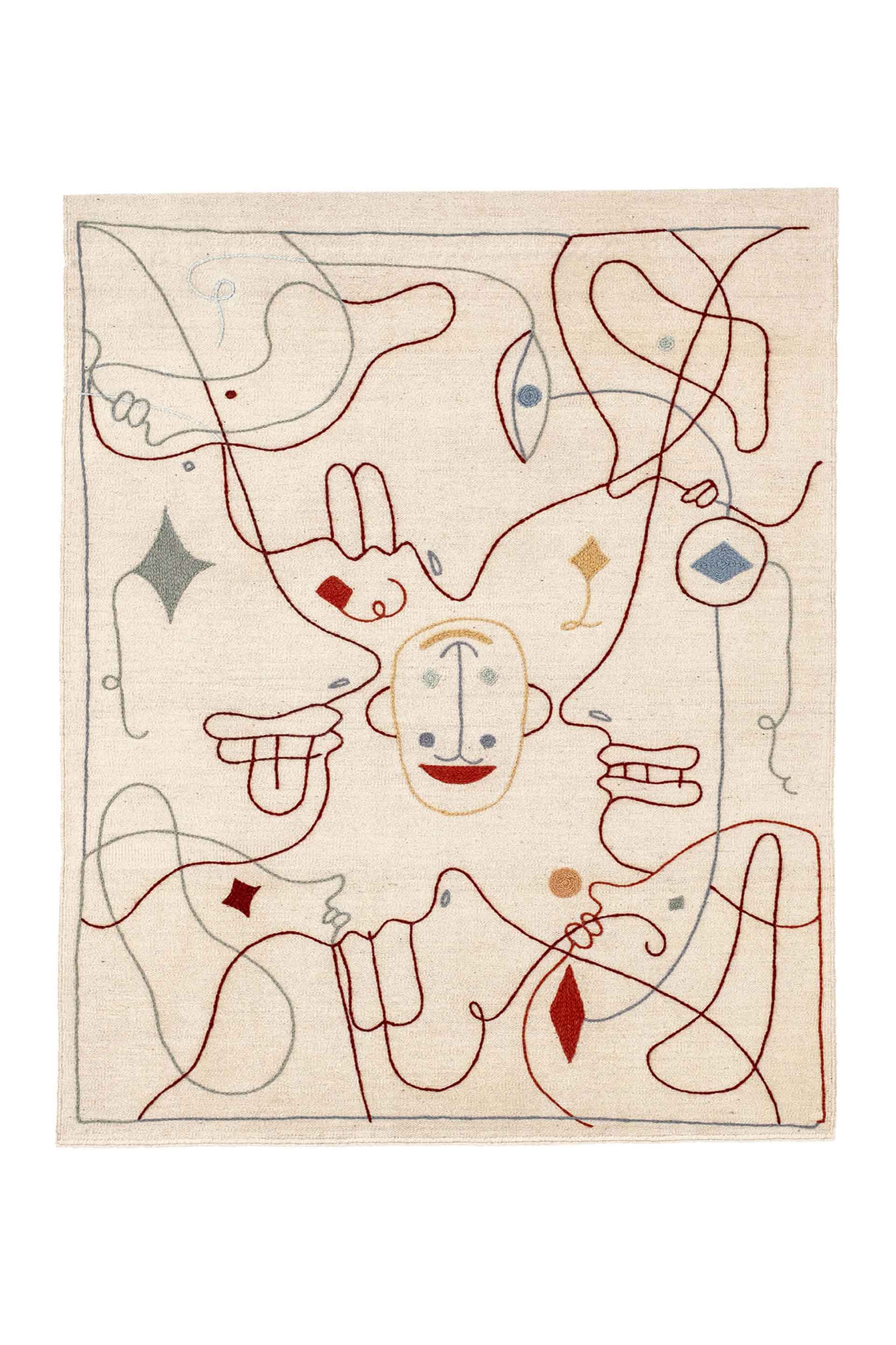Silhouette Tapestry by Jaime Hayon - nanimarquina