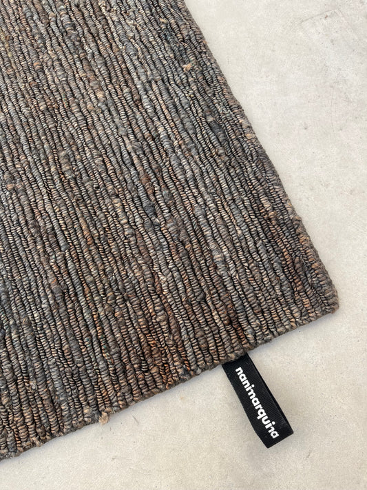 Alfombra Earth Negro Circular Market