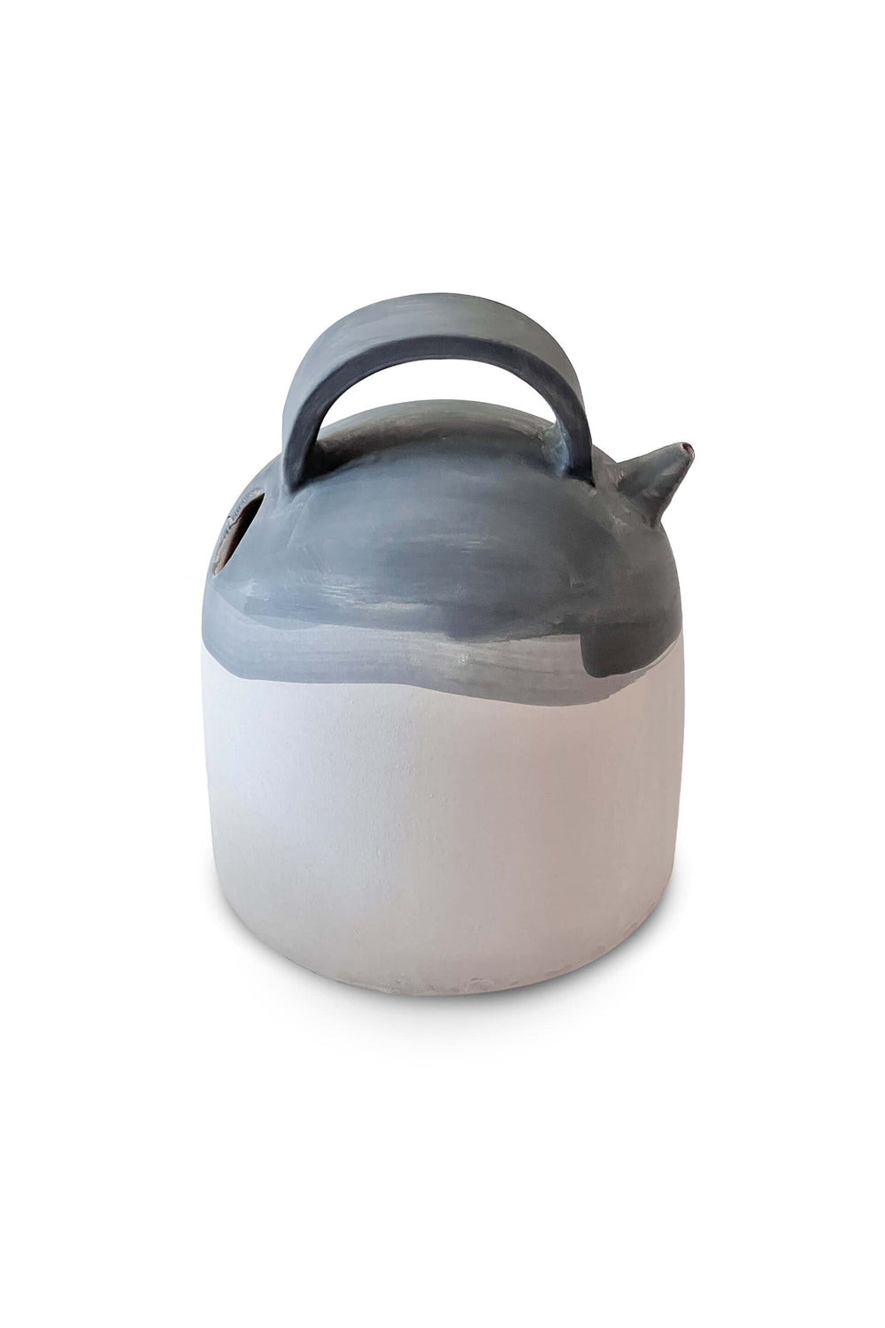 Artisanal earthenware pitcher