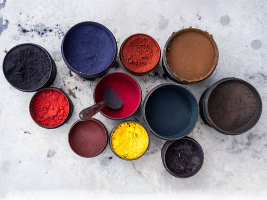 Color pigment used to dye rugs
