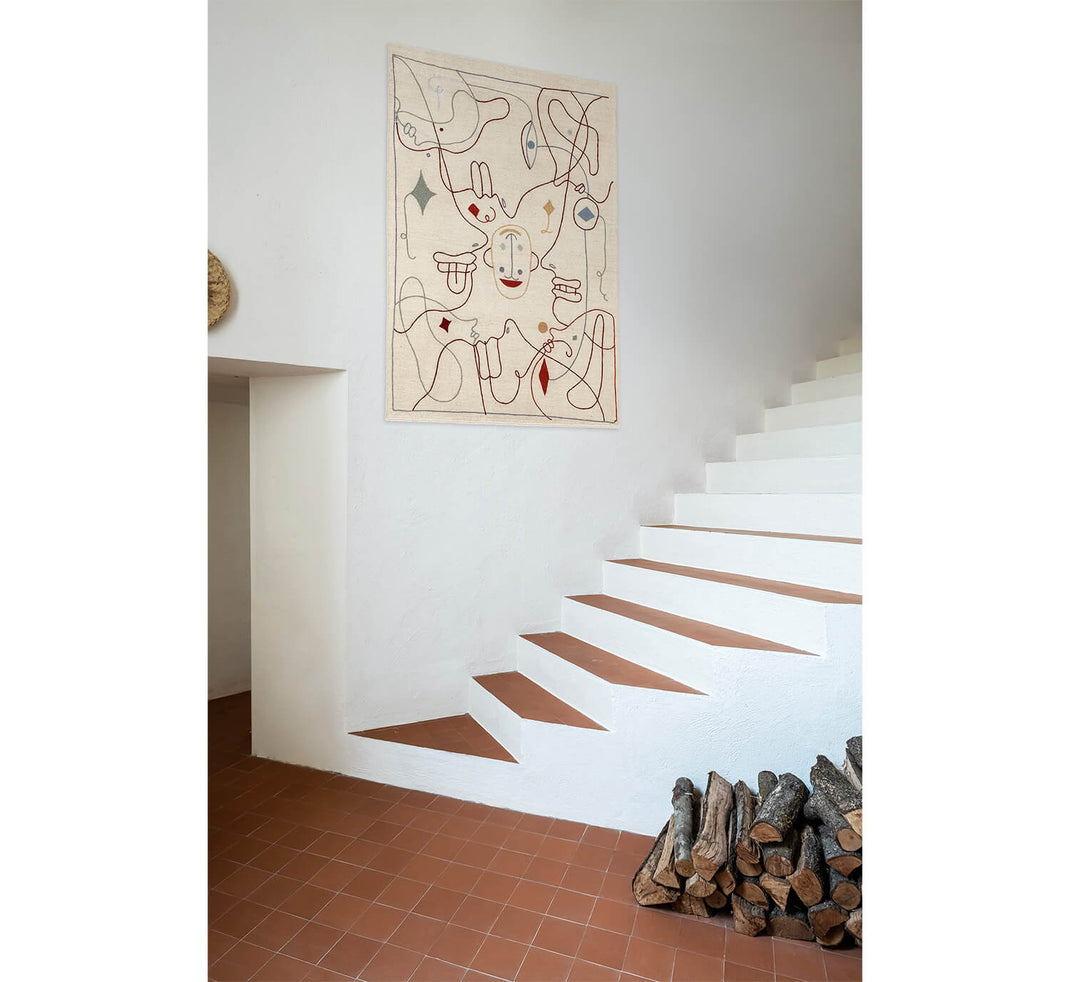 Silhouette Tufting Wool Area Rug by Jaime Hayón nanimarquina